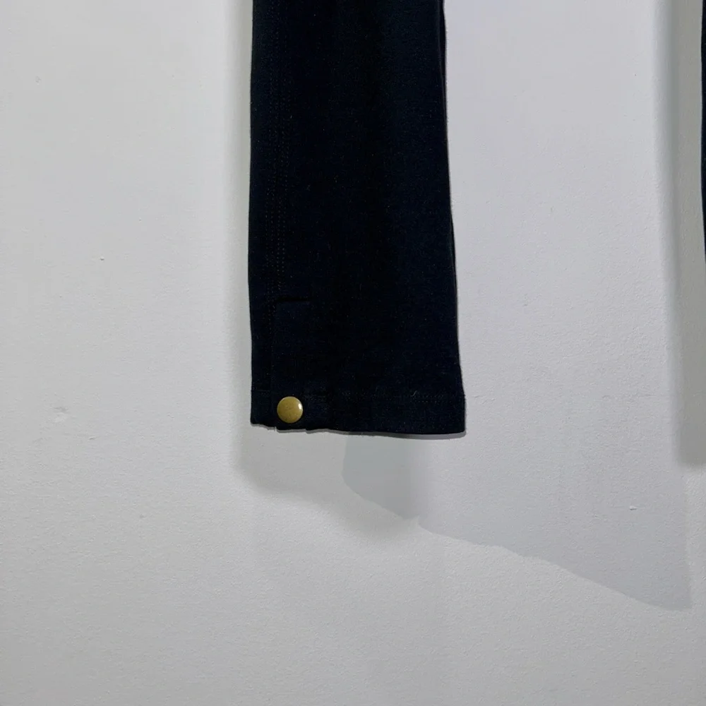 Theory Brand basic Black Leggings Low Rise Size 0 - Picture 4 of 7